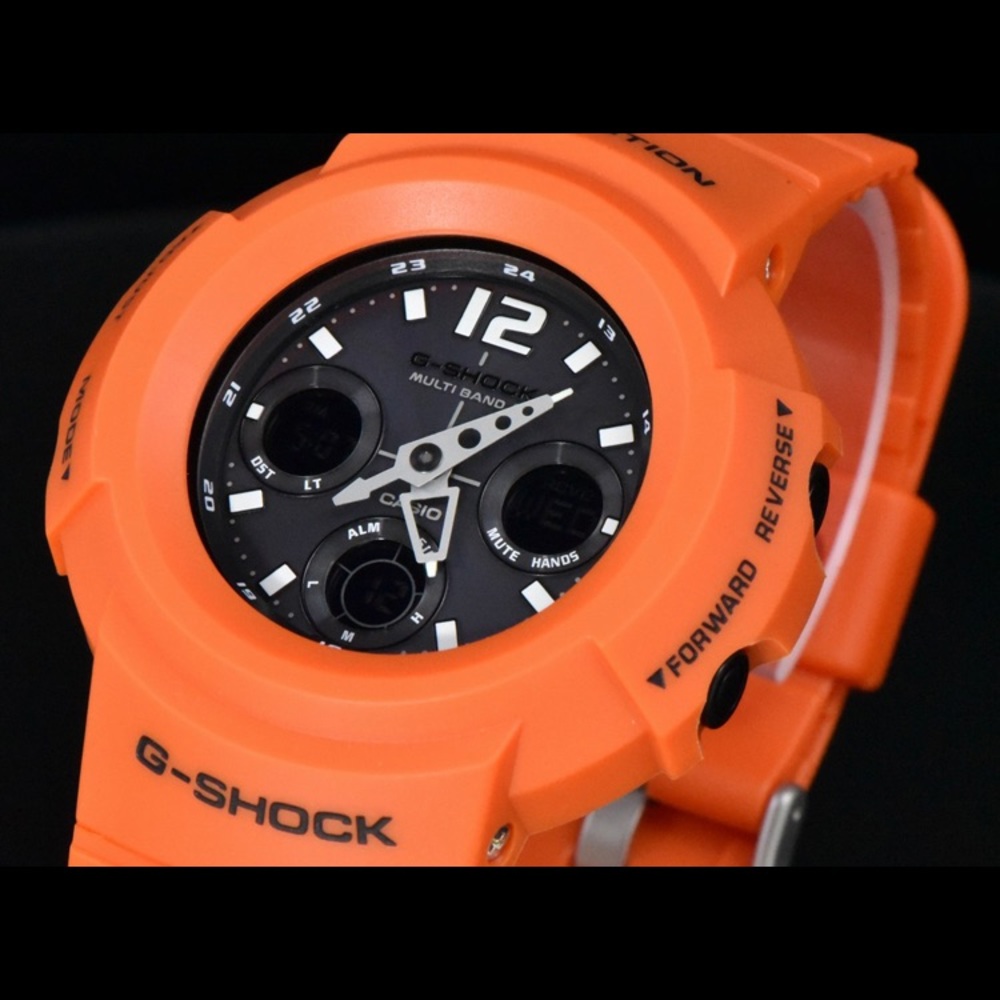 Casio G-Shock Solar AWG-M510MR Men's Watch Orange